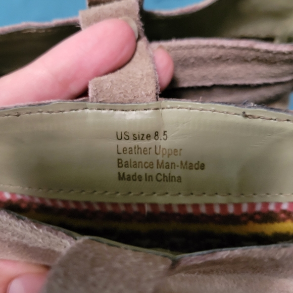 SBICCA VINTAGE COLLECTION Woman’s Suede Leather Fringe Ankle Heeled Boots - Picture 8 of 9